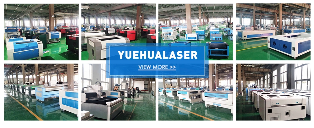 Yuehua Laser-9060 1390 1490 1610 1810 CNC CO2 Laser Cutting Engraving Machine for Acrylic Wood Fabric
