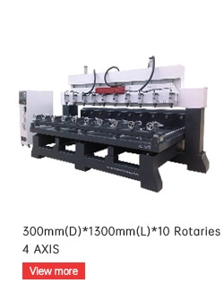 Multihead CNC Wood Router Machine for Furniture Legs Column Carving Prices