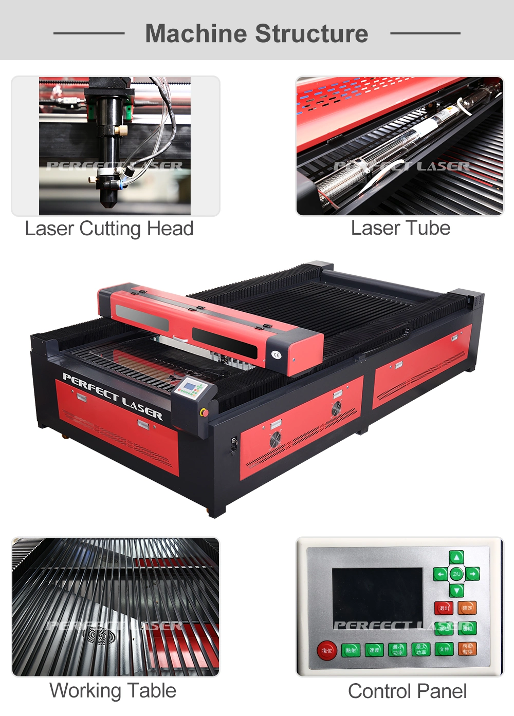 Perfect Laser - 100W 130W 150W 180W 1325 CNC Acrylic/Wood/MDF/Plywood/Fabric/Leather/Jeans/Denim CO2 Engraving Cutting Laser Engraver Machines Price