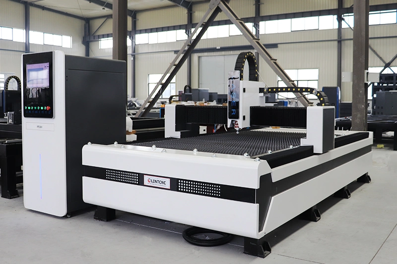 CNC Fiber Laser Cutting Machine with Rotary Tube 1000W 2000W 3000W 3015 4015 Ipg Raycus Laser Cutter for Metal Engraving Stainless Steel, Carbon Steel, Aluminum
