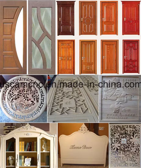 1325 3 Heads Wood Kitchen Cabinet Door CNC Router